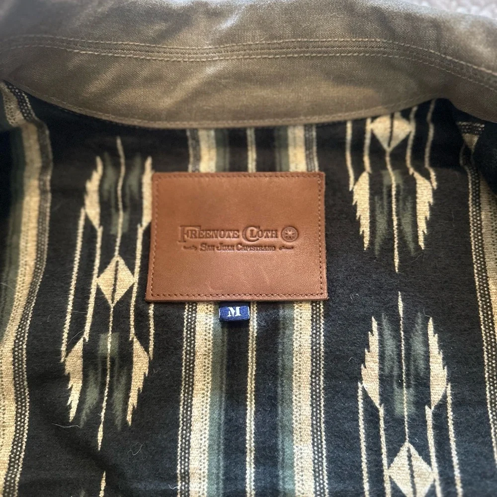 Freenote Cloth Wax canvas Jacket in Tobacco - Picture 3 of 10